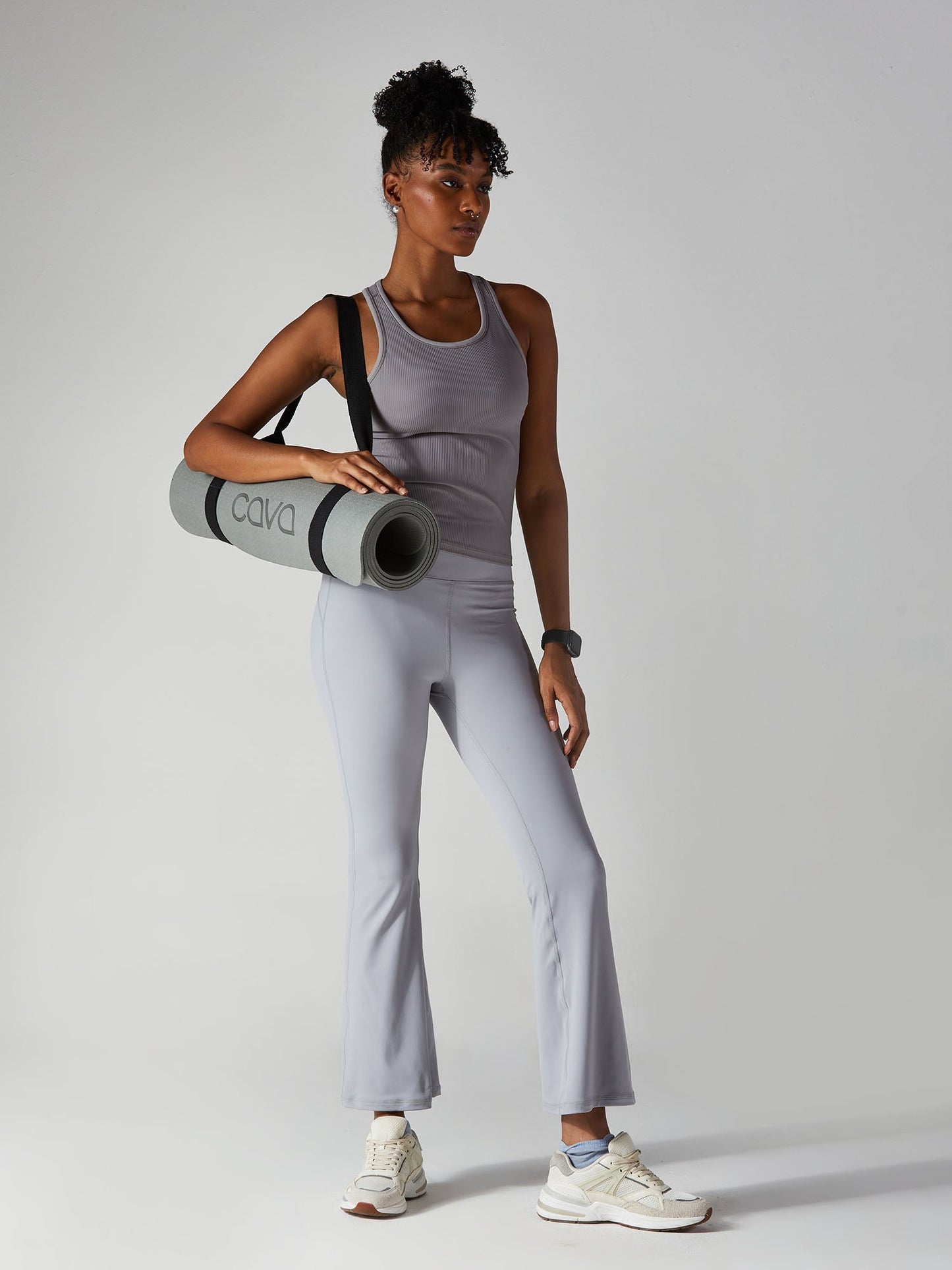 Grey All-in Bootcut Leggings