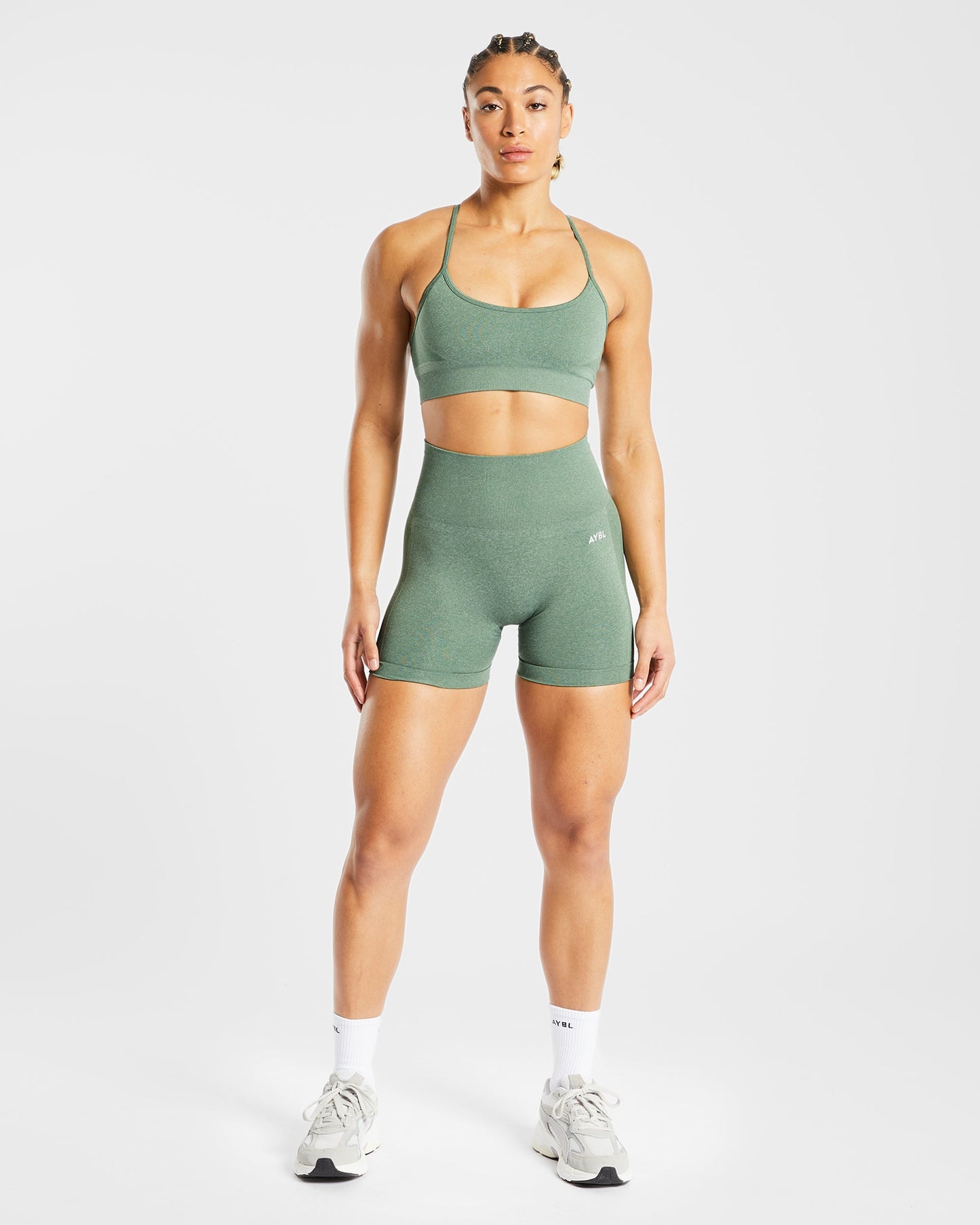 Empower Seamless Sports Set of 2 - Olive Marl