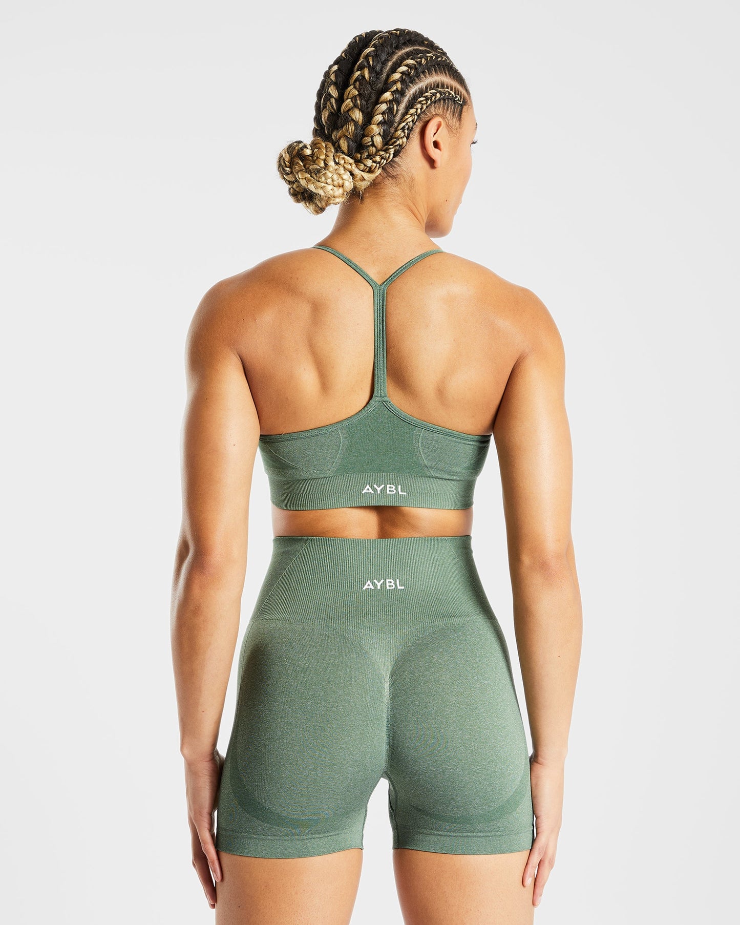 Empower Seamless Sports Set of 2 - Olive Marl