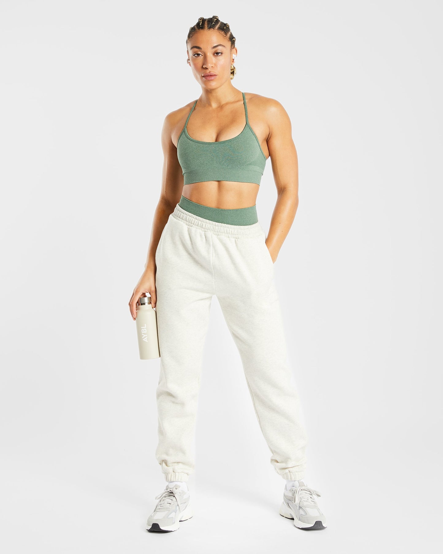 Empower Seamless Sports Set of 2 - Olive Marl